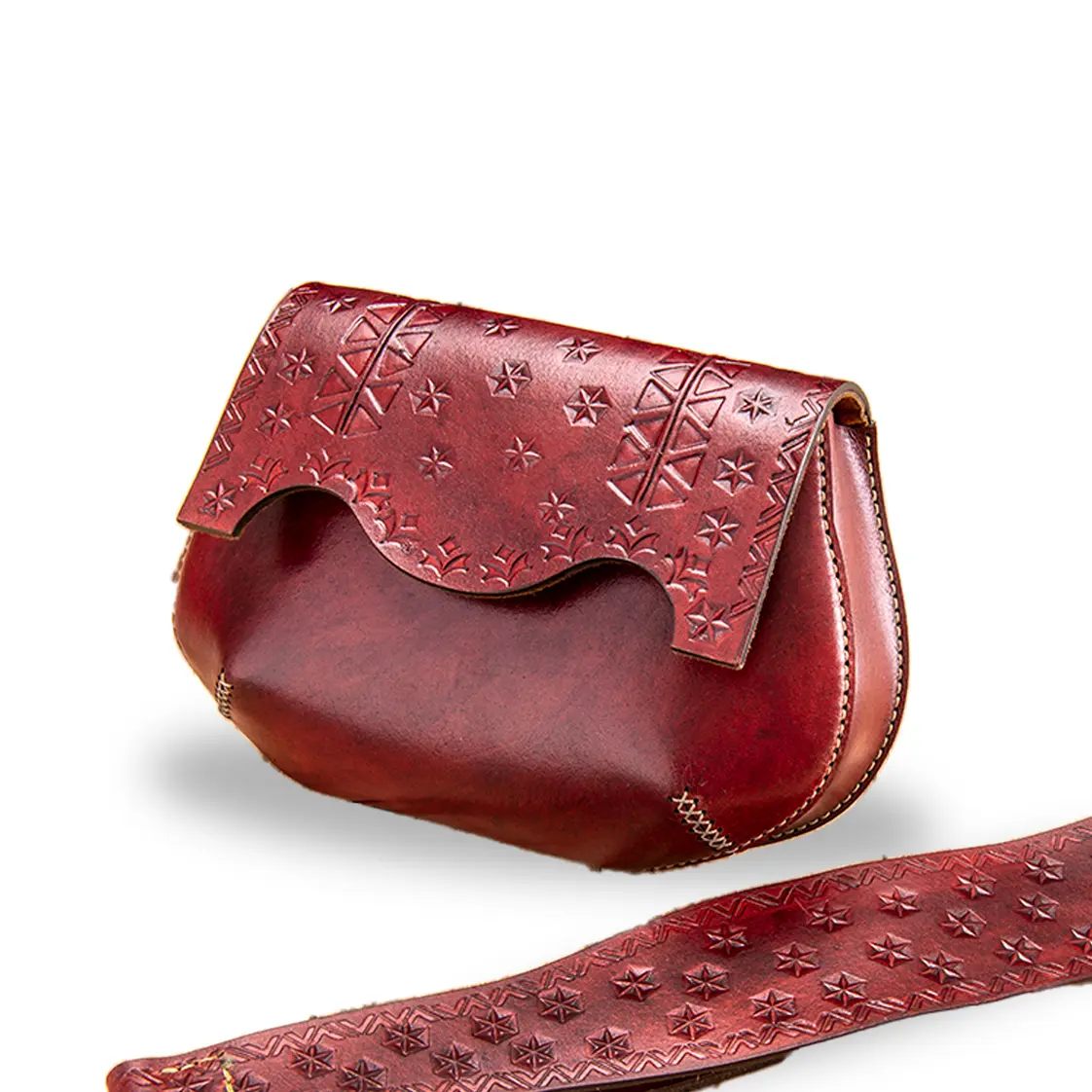 Maroon bag